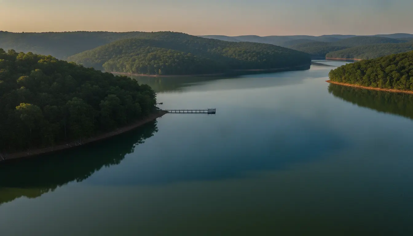 Beaver Lake, near Rogers, Arkansas